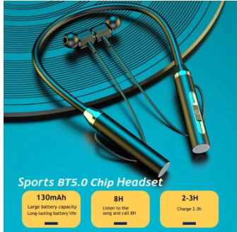 G07 Wireless In-Ear Headphones Bluetooth Earphones Magnetic Sport Neckband Neck Hanging TWS Earbuds with Mic