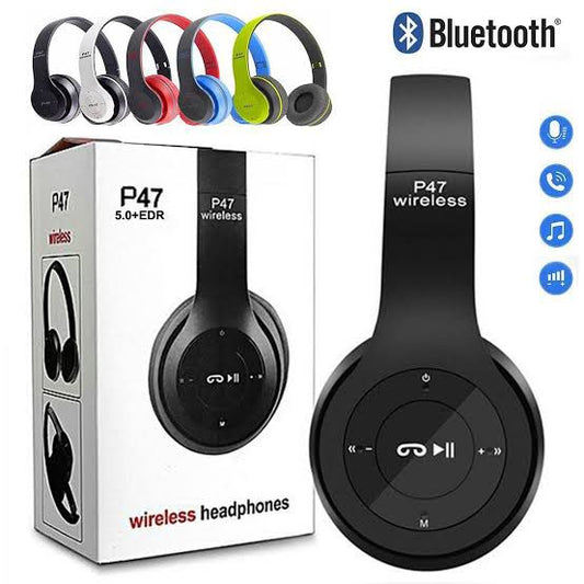 P47 Wireless HeadSet SUPAR BASE WIRELESS HEADPHONE